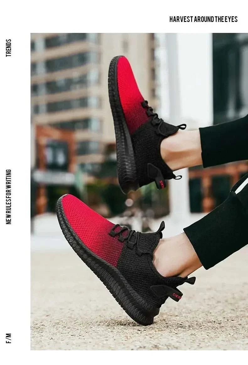 2024 Men's Sneakers Breathable Men Casual Shoes Outdoor Non-Slip Male Walking Lightweight Fashion Male Tennis Shoes - M & M Global