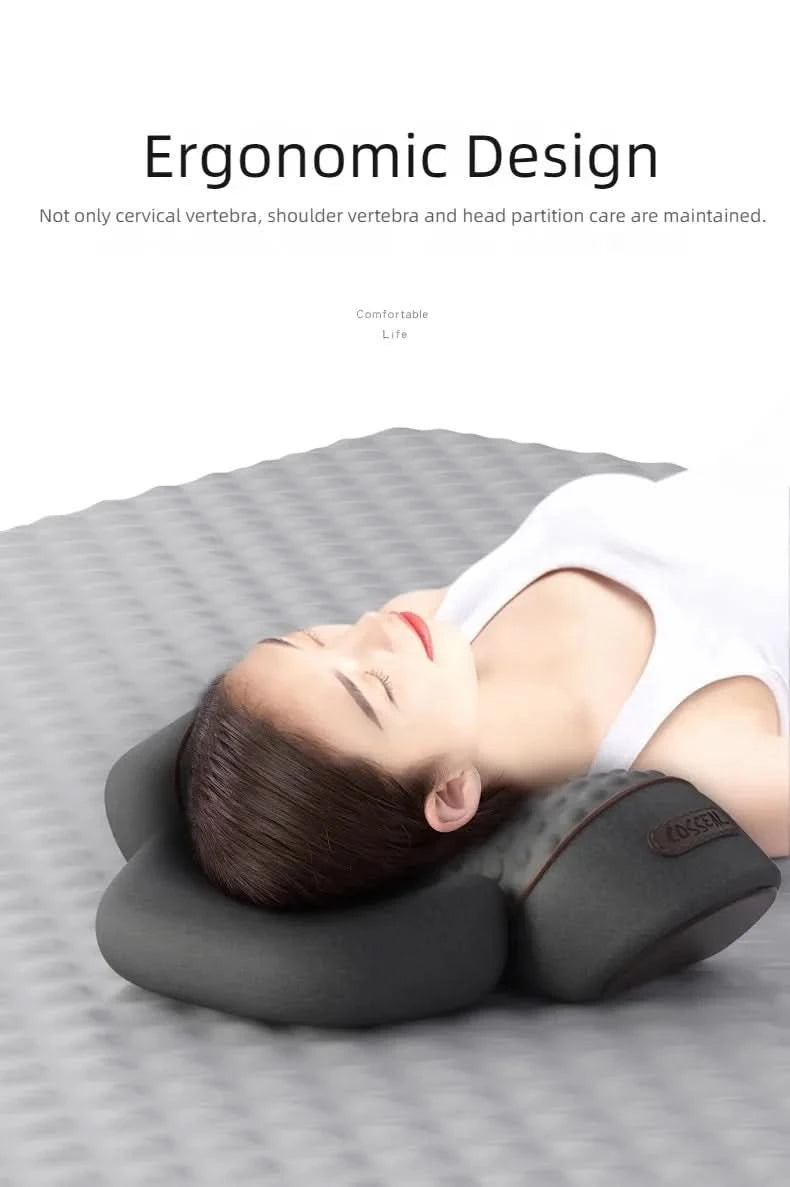 Hot Cervical Pillow Spine Sleeping Neck Massager Spine Non-traction Heating Compress Neck Masajeador Pillow Relaxation Treatment - M & M Global