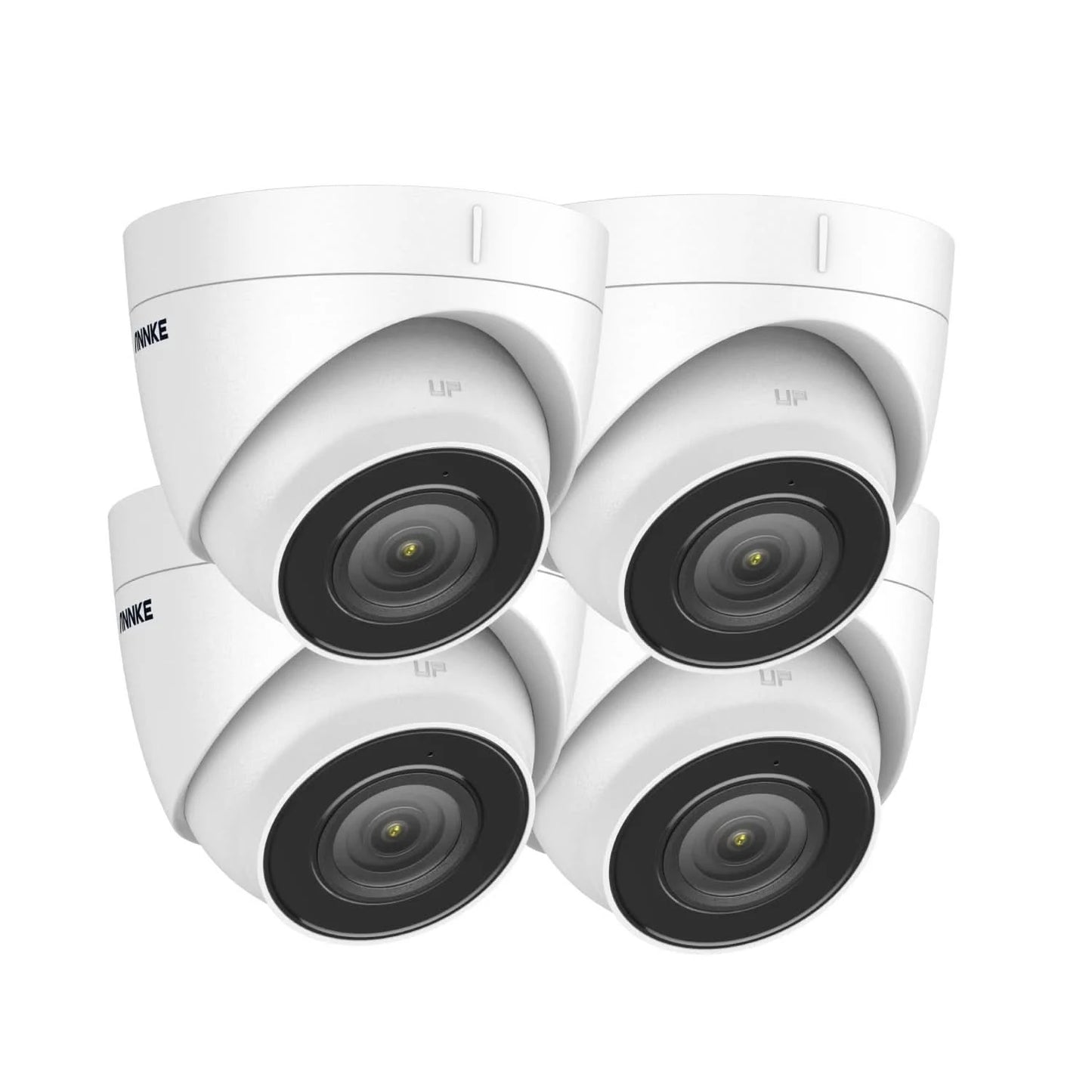 ANNKE C500 Ultra HD 5MP POE Camera IP67 Weatherproof Security Network White Dome 2.8mm EXIR Night Vision Email Alert PoE Camera