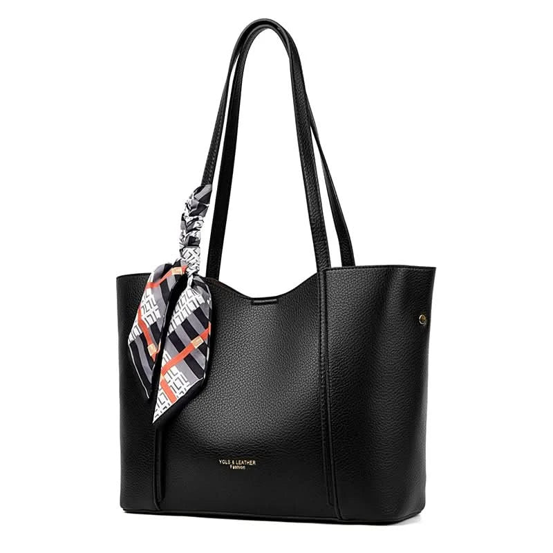 Genuine Brand Women Tote Bag High Quality Soft Leather Large Ladies Shoulder Crossbody Bag Luxury Female Shopping Handbag A Main - M & M Global