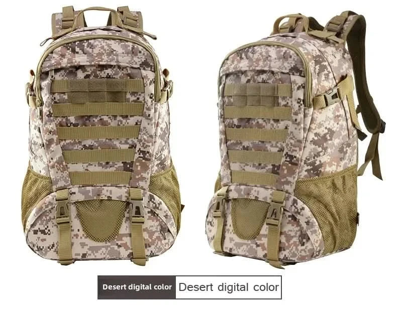 Outdoor Tactical Sports Climbing Backpack Professional Cycling Hiking Traveling Durable Double Shoulder Bag Outdoor Gear - M & M Global