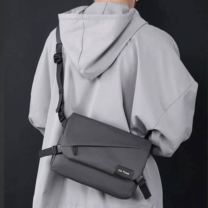 Men Shoulder Cross Body Sling Bag Fashion Casual Multi-Capacity Military Designer Business Nylon Male Briefcase Messenger Bag - M & M Global