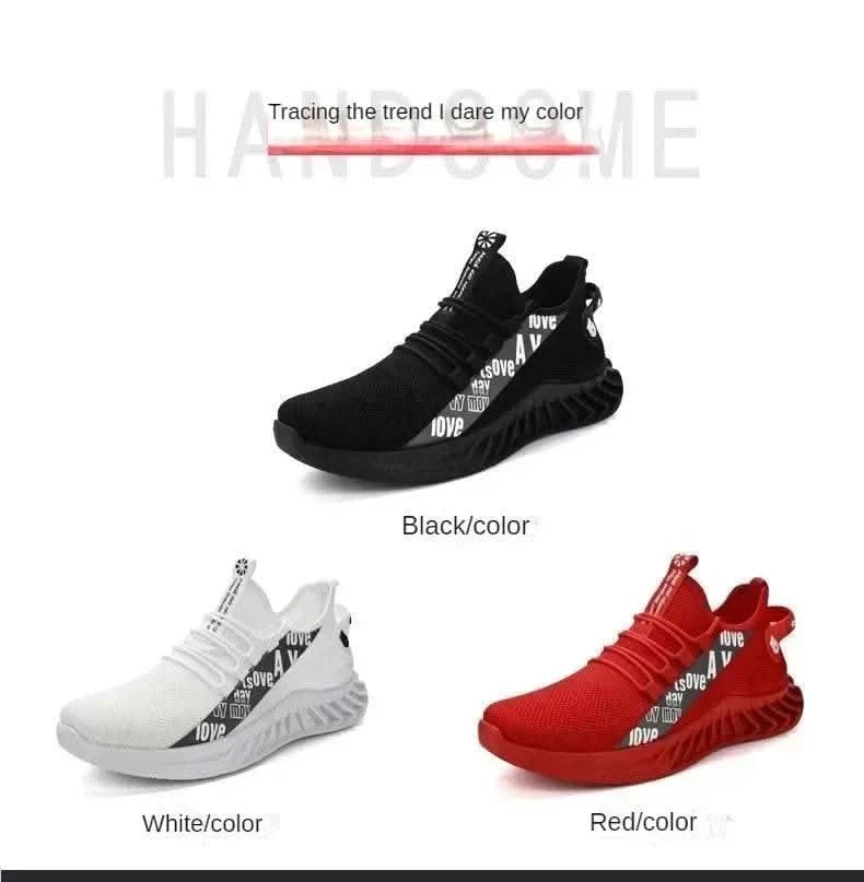 2025 Lightweight Men's Running Shoes - Breathable Gym Sneakers for Teens, All-Purpose Training & Walking Shoes with Mesh Comfort - M & M Global