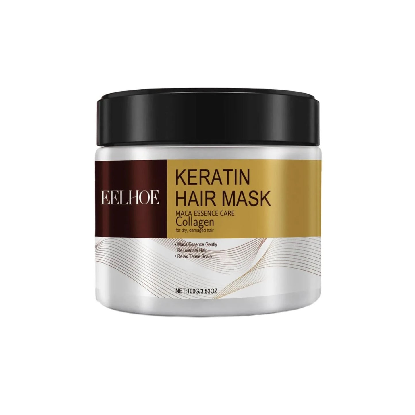 Hair Mask Deeply Moisturizes Hair, Improves Hair Quality, Quickly Repairs Damaged Hair And Prevents Split Ends And Hair Loss - M & M Global