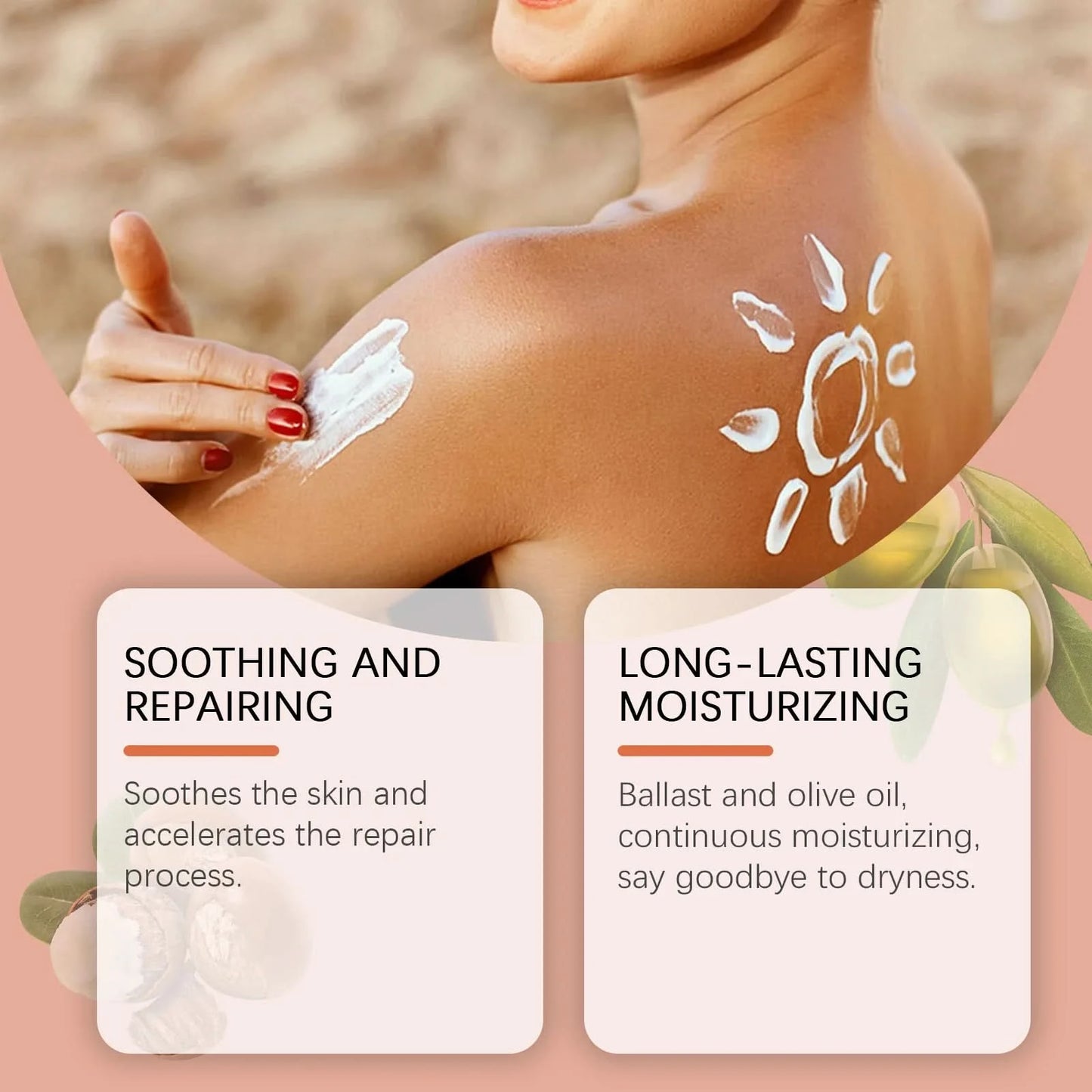 Facial Body Sunscreen SPF 30+ Anti Sun Protection Effectively Lightweight Moisturizer Waterproof Refreshing Oil Control Sunblock - M & M Global