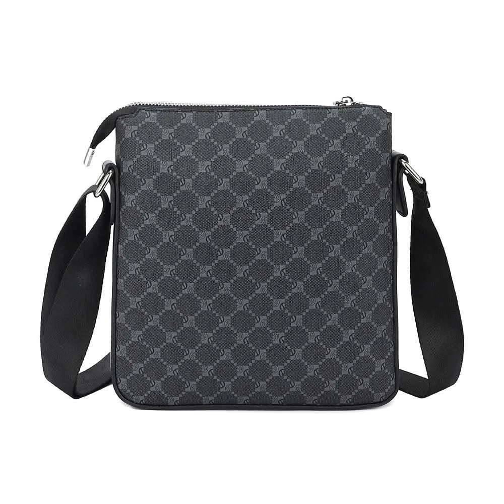 Casual Single Shoulder Crossbody Bag Crossbody Bag Sling Bag Chest Bag Men's Business Small Square Messenger Bag - M & M Global