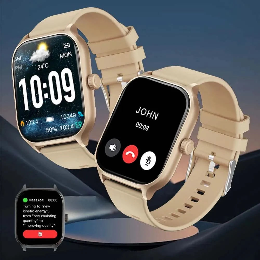 Smart watch, wireless calling /dial, multi -Sport mode,Suitable for men and women, sports watches,for iPhone/Andriod