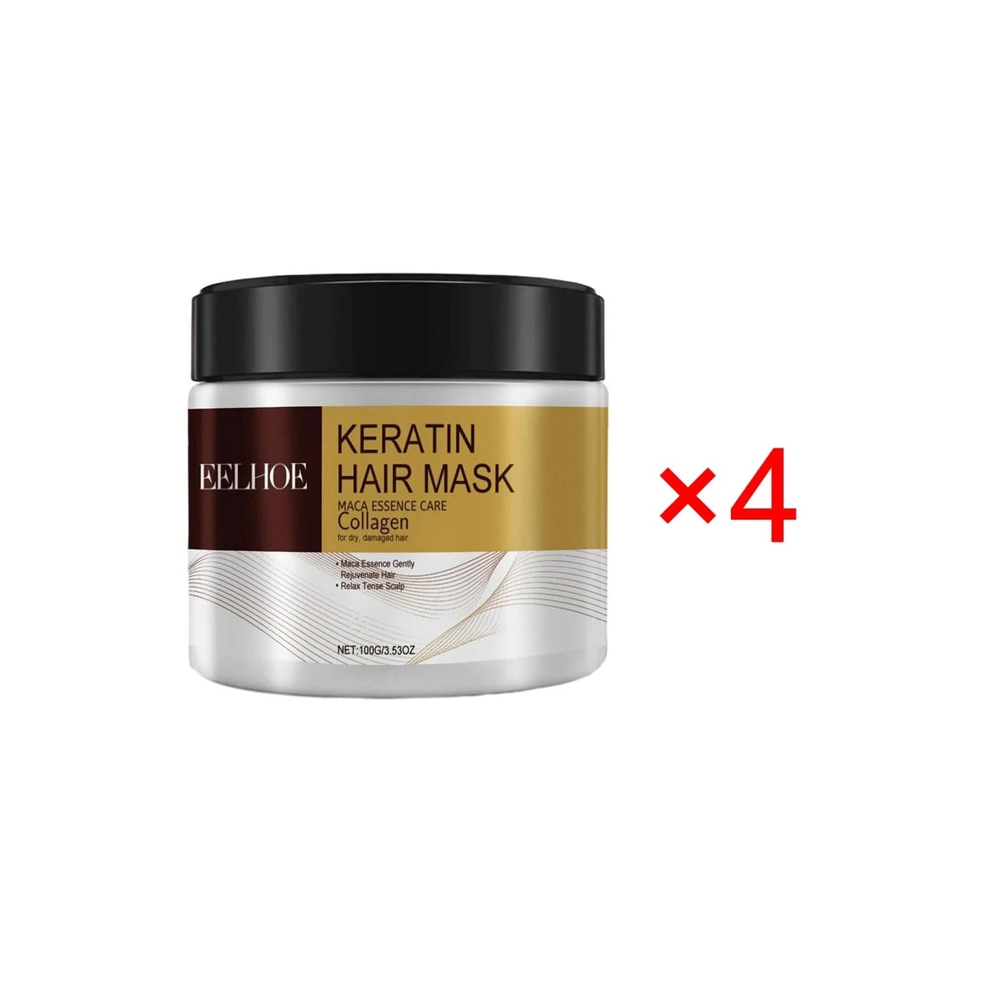 Hair Mask Deeply Moisturizes Hair, Improves Hair Quality, Quickly Repairs Damaged Hair And Prevents Split Ends And Hair Loss - M & M Global
