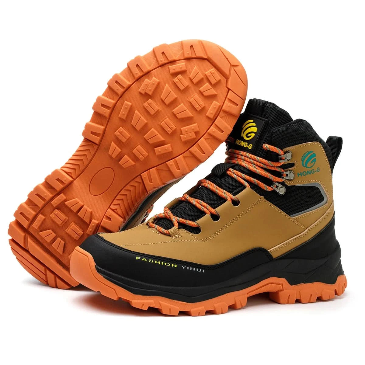 Safety Shoes Men Boots High Top Work Sneaker Steel Toe Industrial Shoe Anti-smash Puncture-Proof Work Boots Indestructible Shoes
