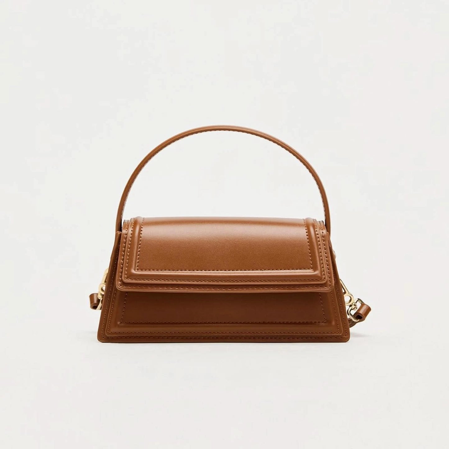 2024 summer new brown Mini City crossbody bag Black casual fashion hand bill shoulder bag - M & M Global