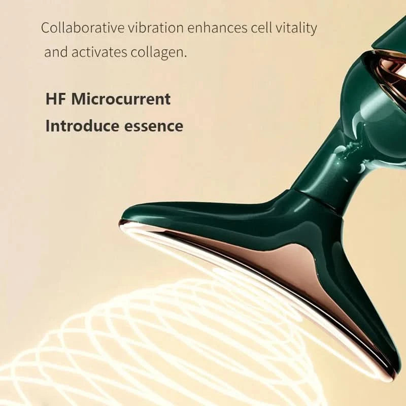 HF Facial Machine All-round Face Massager Neck Facial Eye Lifting Massage Microcurrent Skin Rejuvenation Anti Wrinkle Skin Care - M & M Global