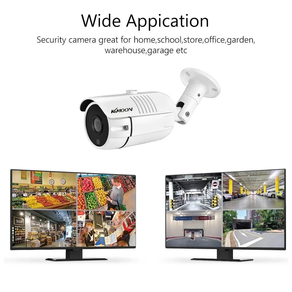 2MP Analog Security Camera 1080P Surveillance Camera with Night Vision,Indoor Outdoor Weatherproof for Home Video Surveillance