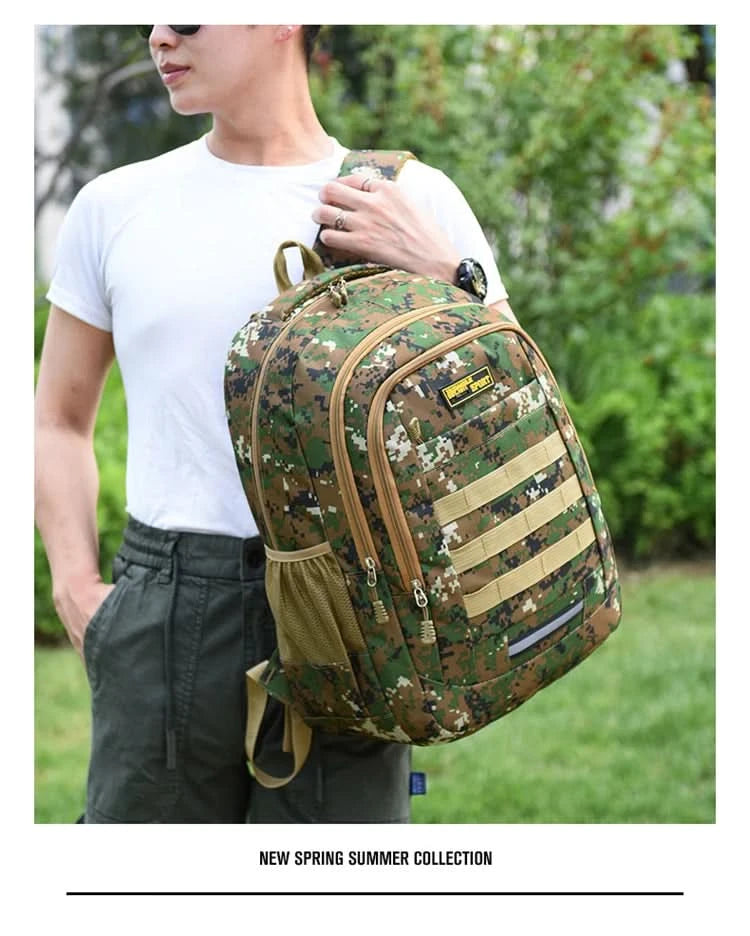High Quality Large Capacity Outdoor Tactical Backpacks Waterproof Multi Functional hiking bag Outdoor Trekking Camping Backpack - M & M Global