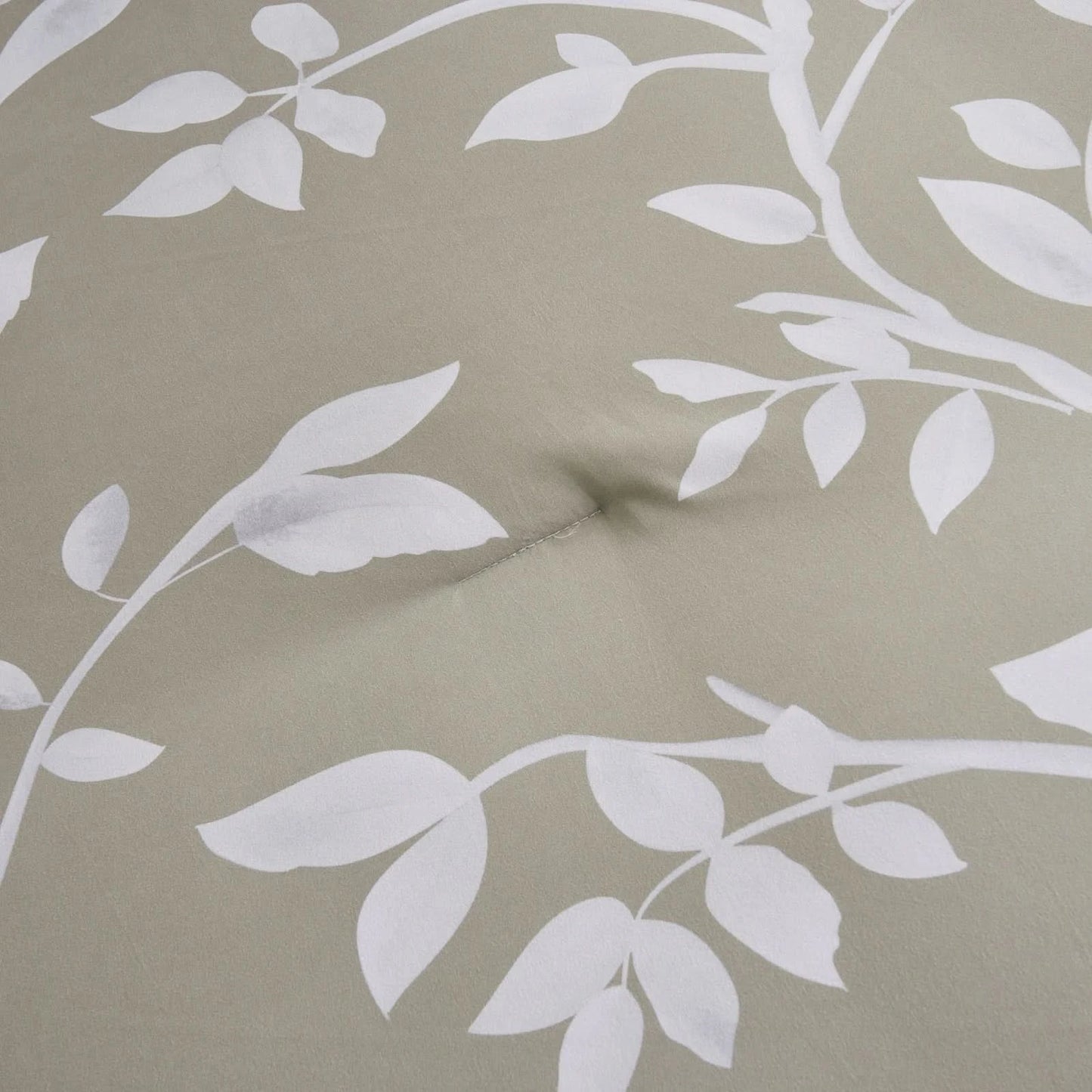 7Pcs Leaf Printing Comforter Set for Queen, warm khaki, soft , comfortable,room decoration,ideal gift, universal for all seasons