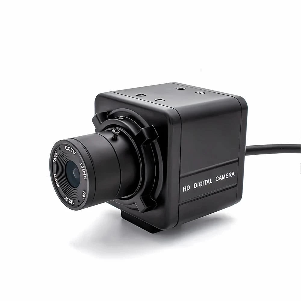WGWK 4K CMOS POE Digital Live Stream Camera 3/4/5/8MP HD Security Protection Webcam Industrial 2.1/5-100mm Manual Varifocal Lens - M & M Global