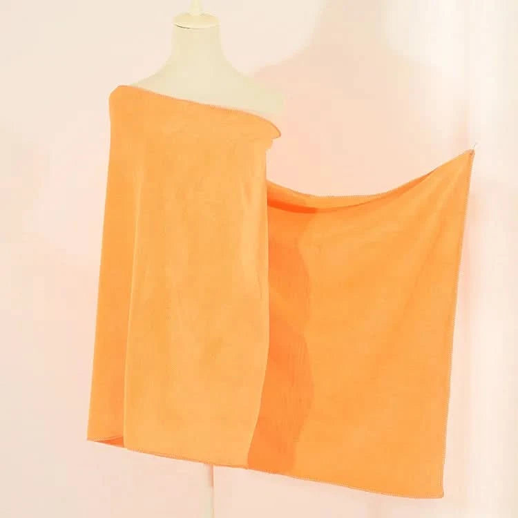 Enlarge and thicken microfiber bath towel, super soft, super absorbent and quick-drying towel - M & M Global