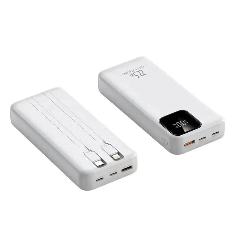 New Power Bank 20000mAh Portable External Battery 22.5W Fast Charging Portable Charger for IPhone Xiaomi Redmi Poco Powerbank - M & M Global