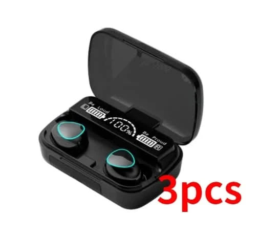 Original M10 Headphones Bluetooth Wireless Earpods Sports Stereo Noise Canceling Headphone Microphone Speaker Caixa De Som Gamer - M & M Global