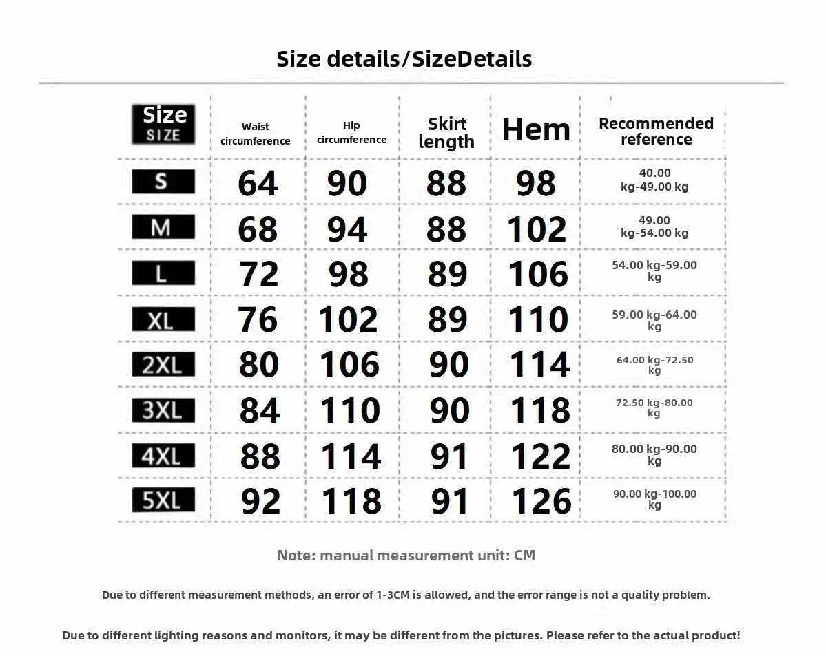 Elegant Women's Vintage Denim Skirt High-waisted A- line Long Dress Versatile Side Slit Spring Season Fashion - M & M Global