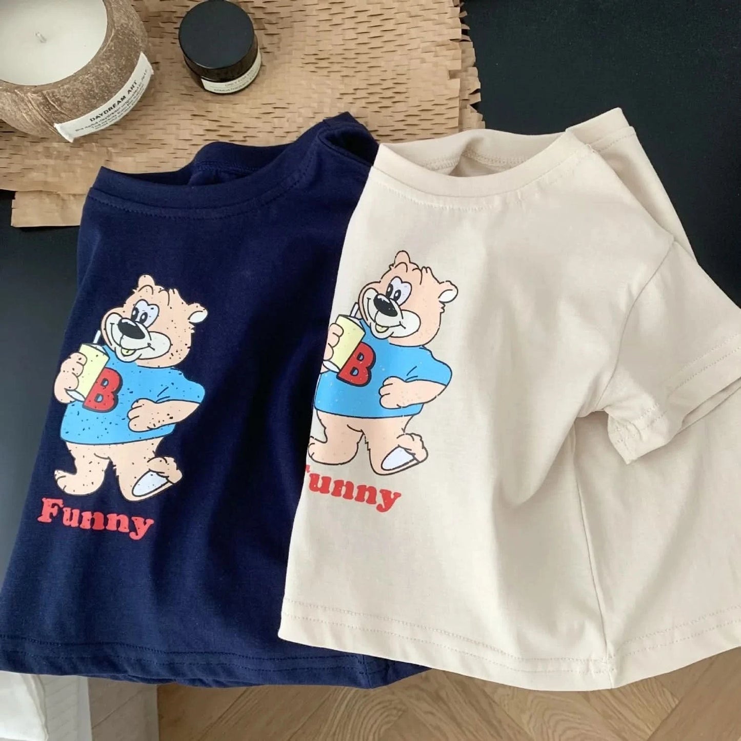Popular Design Baby Boys T-shirt Suit Summer Clothes Cartoon Fashion Toddler Plaid Shorts Short Sleeve Set Children's Wear 6m-6y - M & M Global