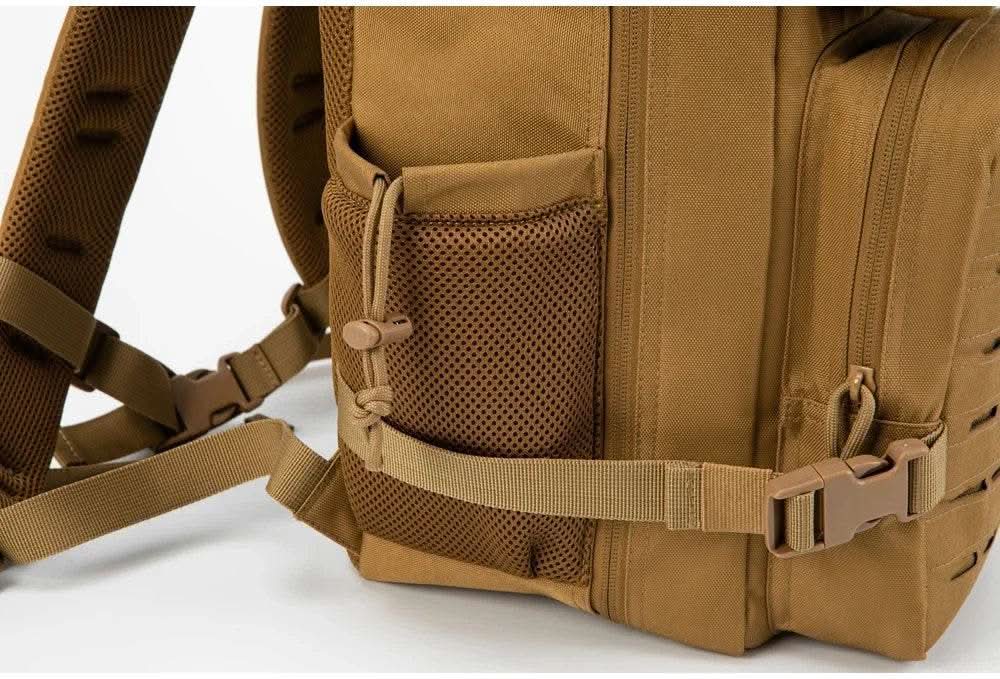 25L/45L Tactical Backpack for Men and Women Outdoor Survival Bug Out Bag Small School Rucksack Hking with Bottle Holder - M & M Global