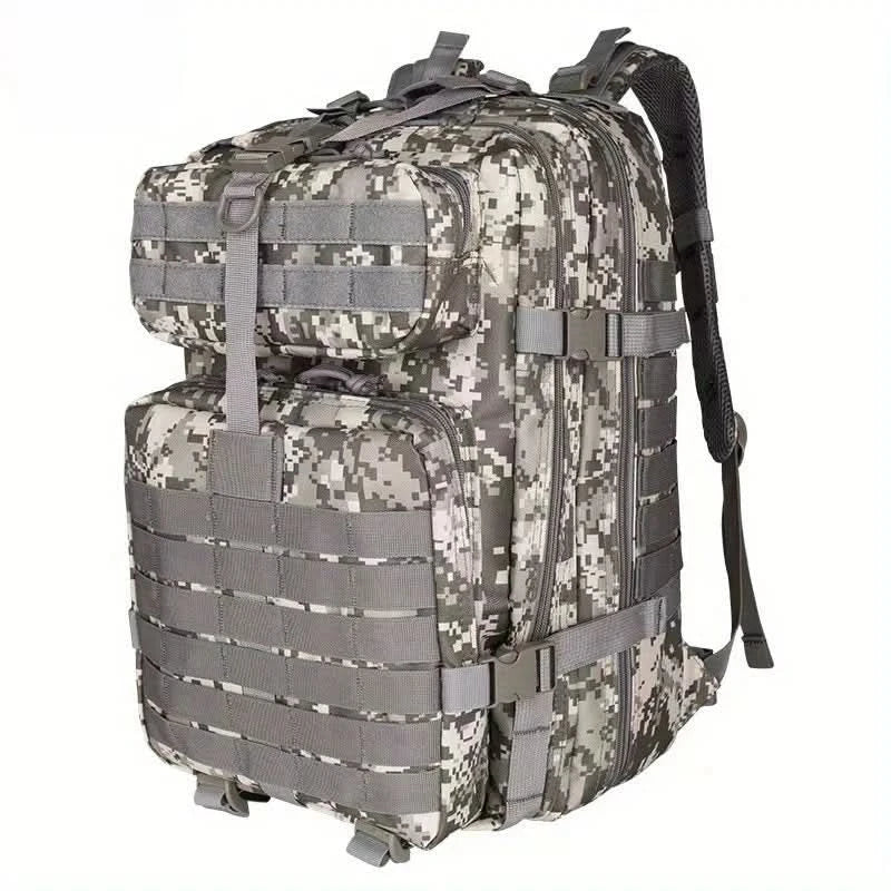 Large 3P Tactical Bag 50L Large Capacity Camo Bag Sports Outdoor Backpack Mountaineering Backpack - M & M Global