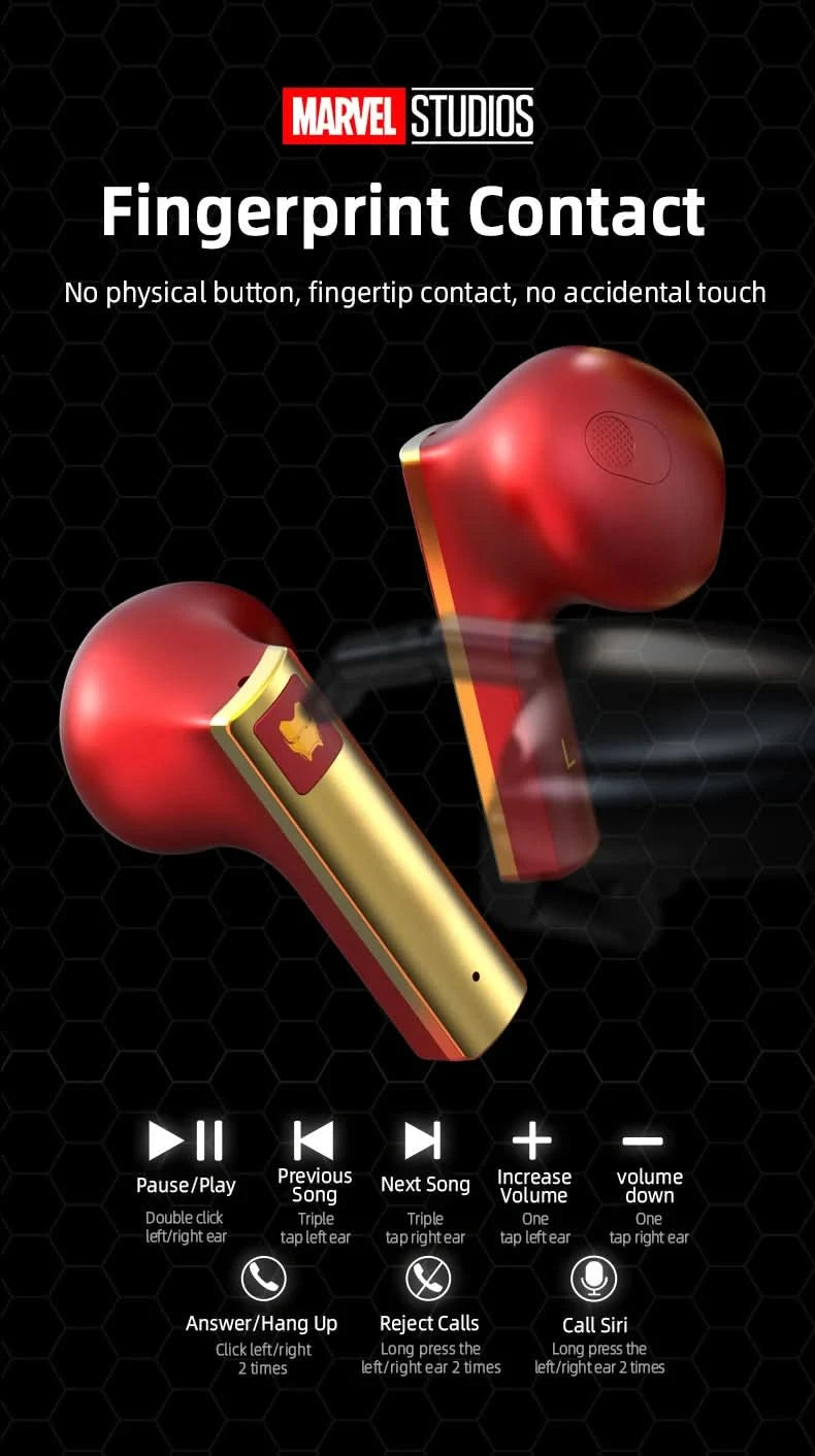 Choice US Disney BTMV08 Wireless Earphones Bluetooth 5.3 Gaming Headset HIFI Sound