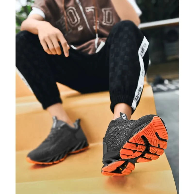 Fashion Men's Sneakers White Platform Basketball Shoes For Men High Quality White Sport Walking Sneakers Men's Trainer Women New - M & M Global