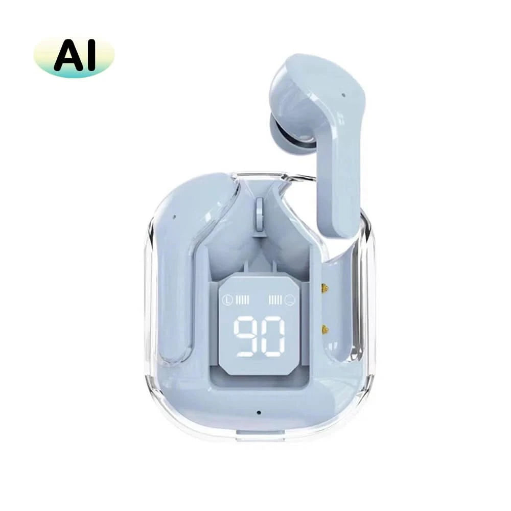 GREATWALL New AI Translation Earphones, In Ear Noise Reduction 5.3 High Definition Sound Quality Sports Fitness Wireless Earphon