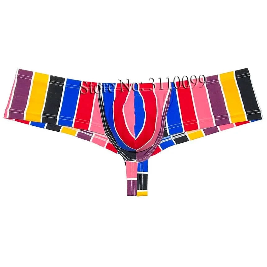 Men's Mini Cheek Boxers Half Hip Brazilain Bikini Swim Briefs Boy Underwear - M & M Global