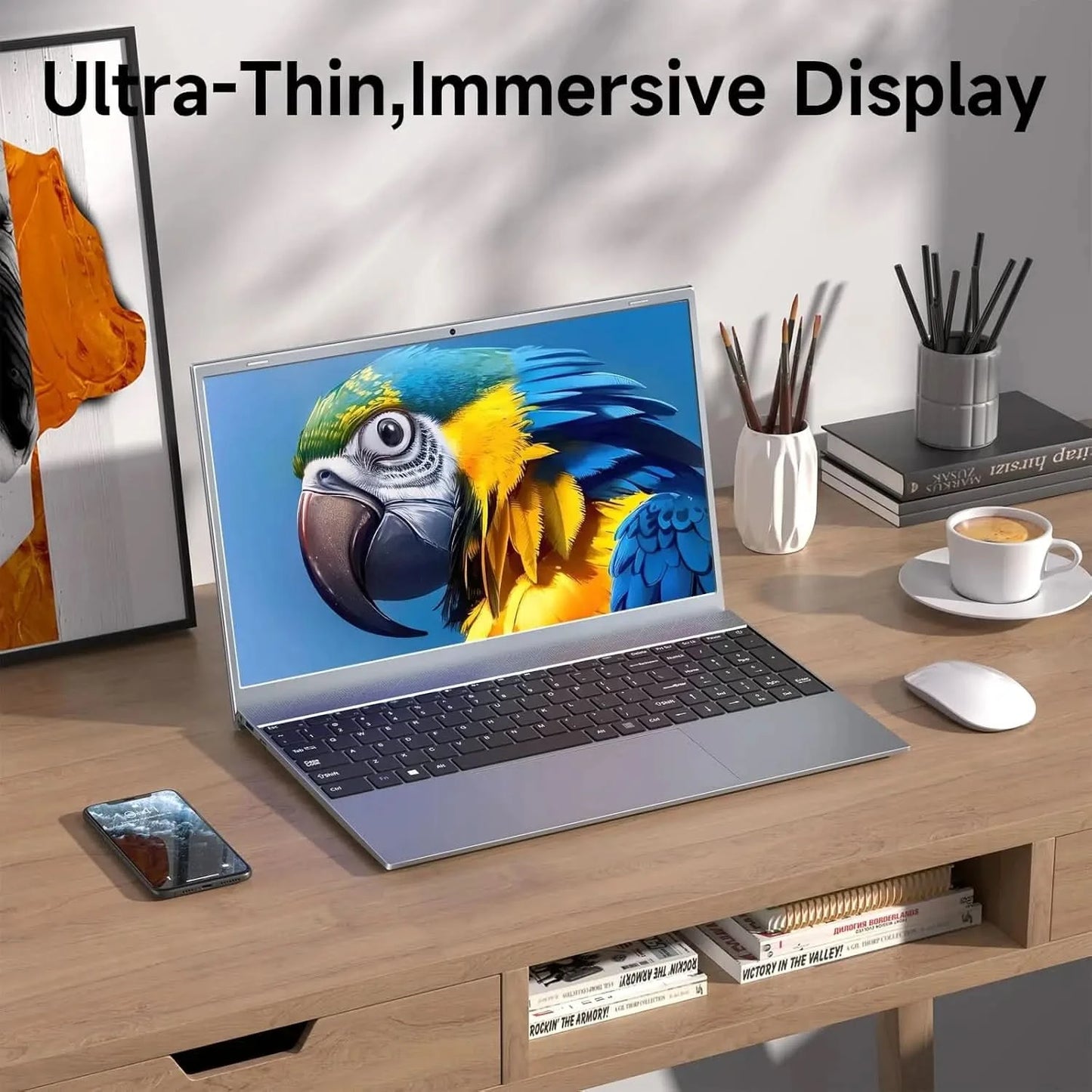 15.6 Inch Laptop J3710 8GB RAM 256GB SSD Windows 11 For Students And Business