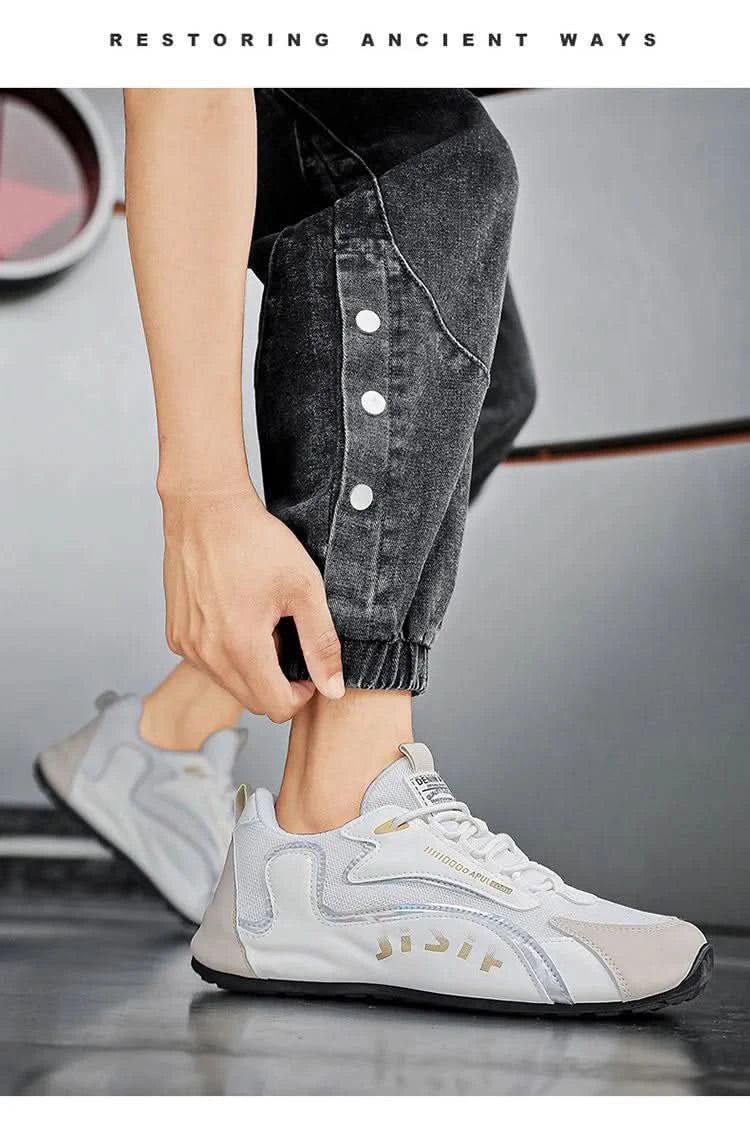 Men's lightweight,breathable,elastic and casual sports shoes are wear-resistant and non slip,suitable for daily outdoor run - M & M Global