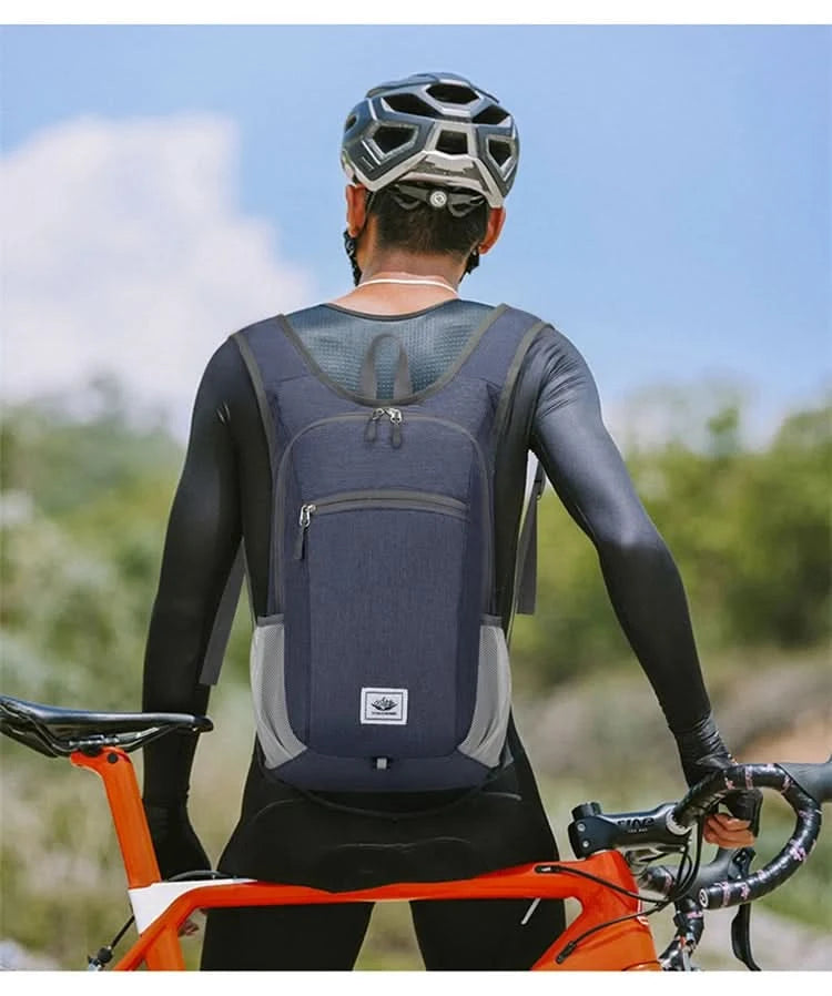 Portable Foldable Backpack,Men Women Ultralight Folding Bag,Outdoor Climbing Cycling Hiking Knapsack Travel Daypack - M & M Global