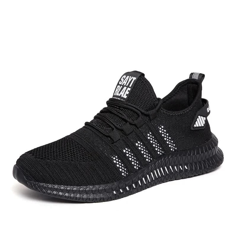 Fashion Men Sneakers Mesh Casual Shoes Lac-up Breathable Lightweight Walking Sneakers Men Shoes Size 39-48 Support Dropshipping - M & M Global