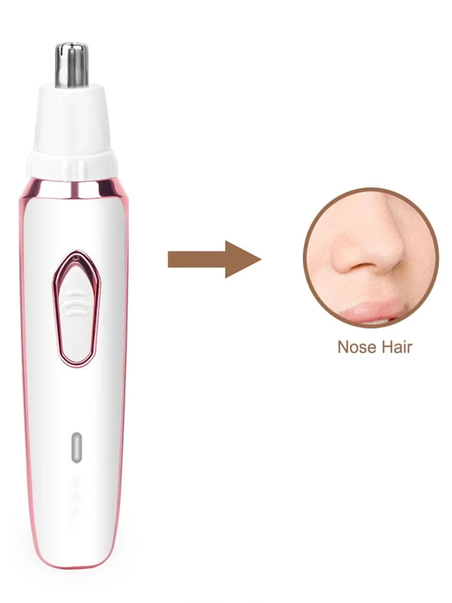 Women Electric Shavers Razors on Leg Armpit, Epilator Nose Hair Remover Facial Body Bikini Eyebrow Beard Mustache Women Trimmer - M & M Global