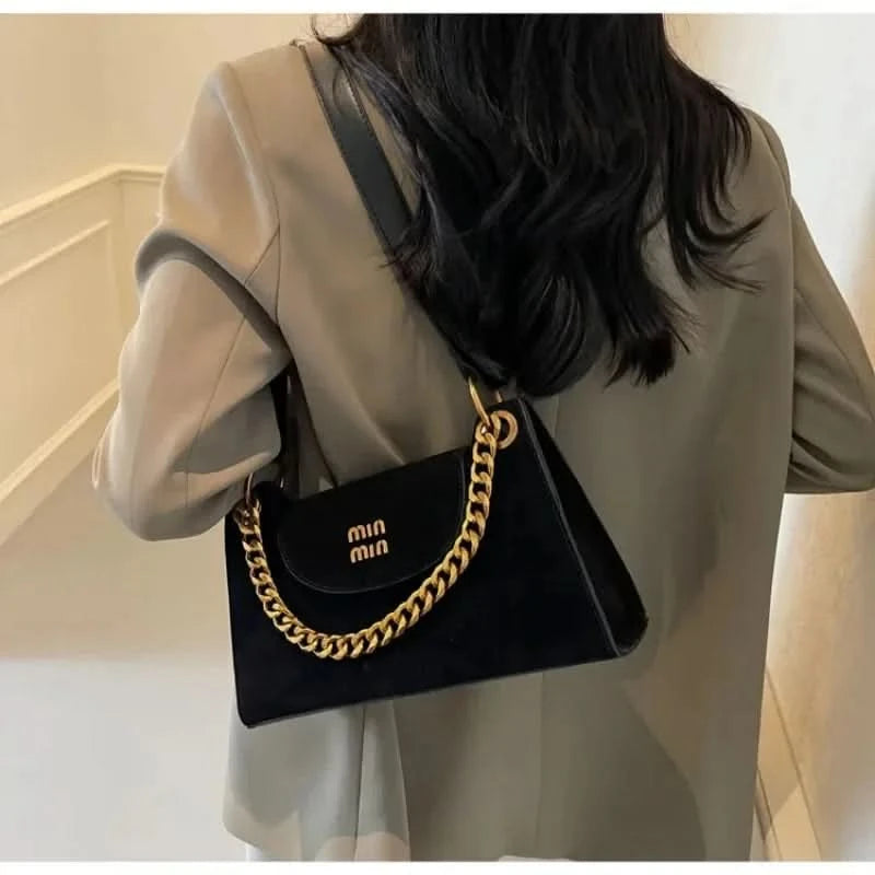 Fashionable Outing Underarm Bag for Women New Designer Handbag Matte Texture Versatile Shoulder Crossbody Bag Purse and Handbags - M & M Global