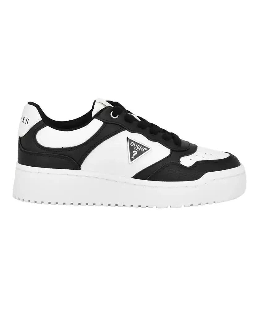 GUESS | Women's Miram Platform Lace-Up Court Sneakers - M & M Global