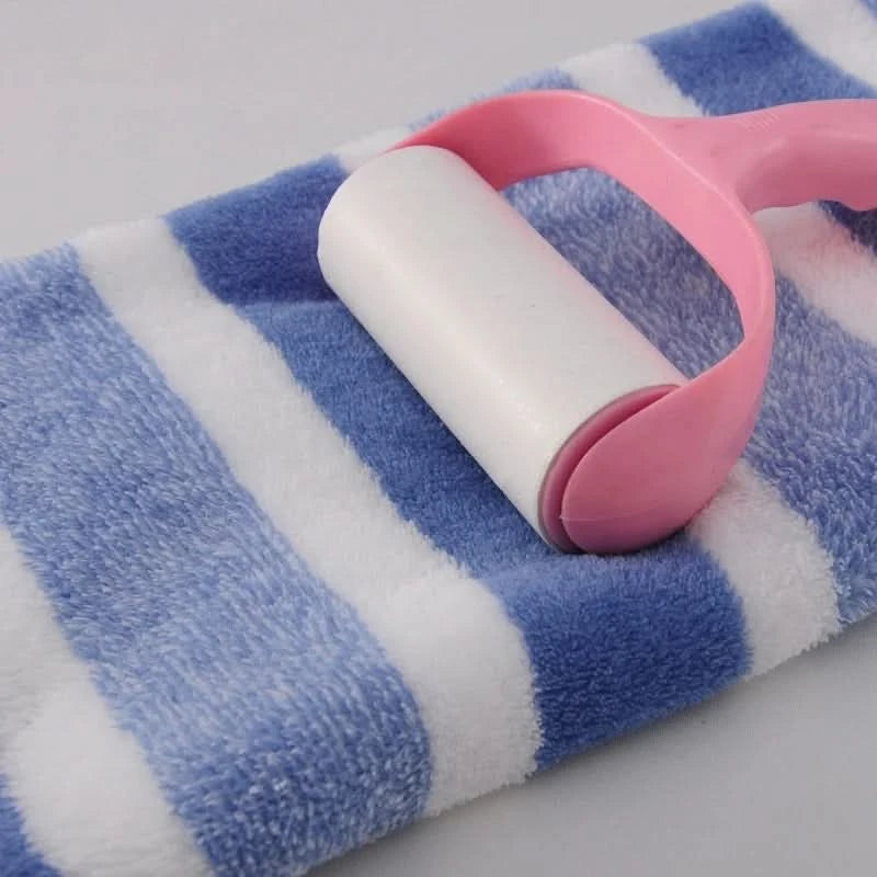 Soft Striped Bath Towel Set - Quick-Drying Absorbent Microfiber Face & Hand Towels for Bathroom, Home Spa - 70x140cm & 35x75cm - M & M Global