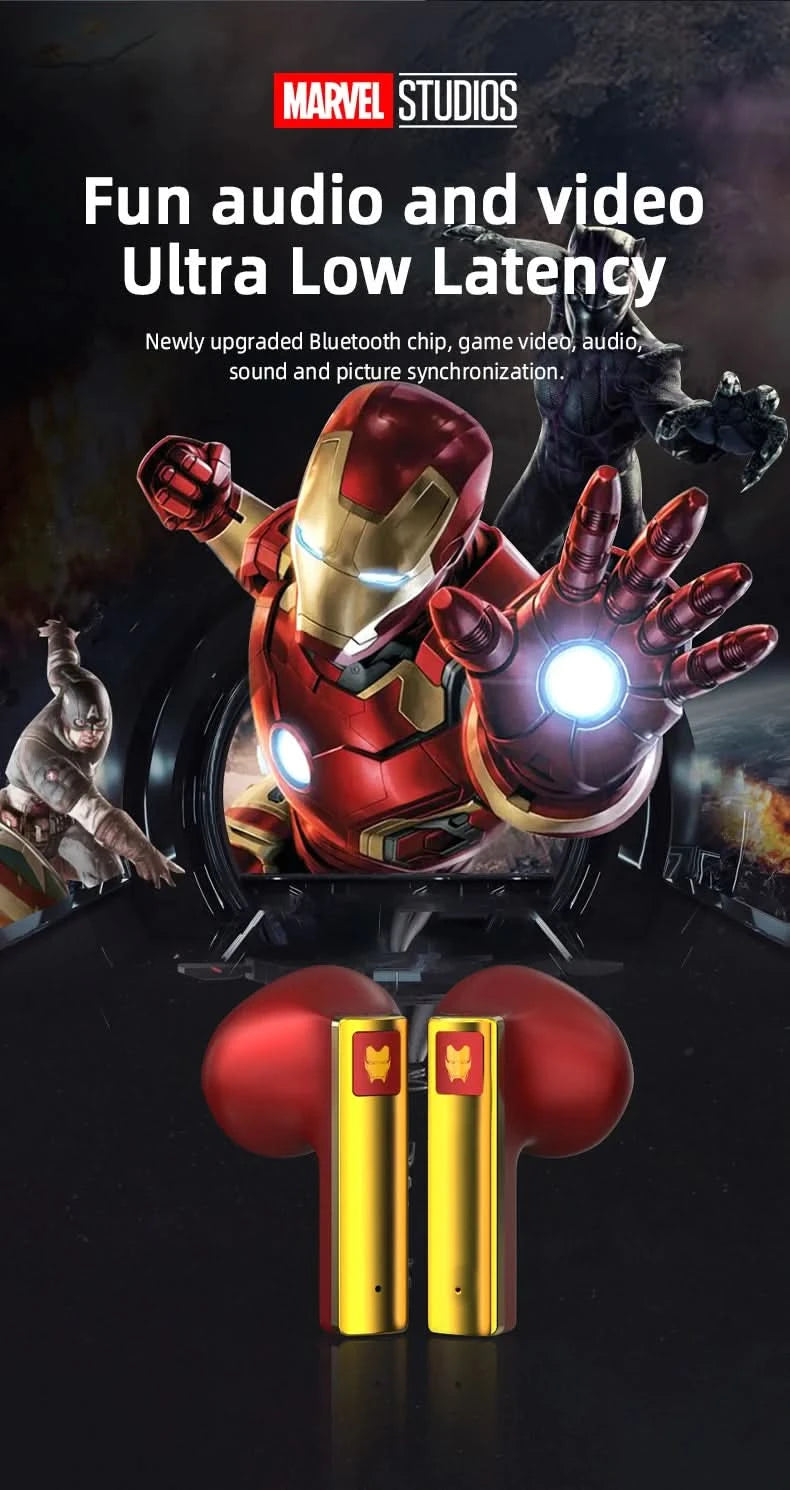 Choice US Disney BTMV08 Wireless Earphones Bluetooth 5.3 Gaming Headset HIFI Sound Headphones
