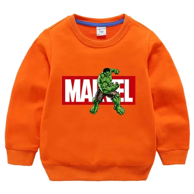 Hot Toys New Spring Autumn New Boys Cartoon Sweaters Children's Clothing Long Sleeve Knitwear Kids Jumper Top Outer Wear - M & M Global