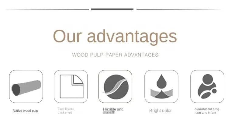 20pcs/pac Colourful Printed Napkin Feather Model Tissue Drawing Paper Restaurant Party Gathering Facial Tissue Mouth Cloth - M & M Global