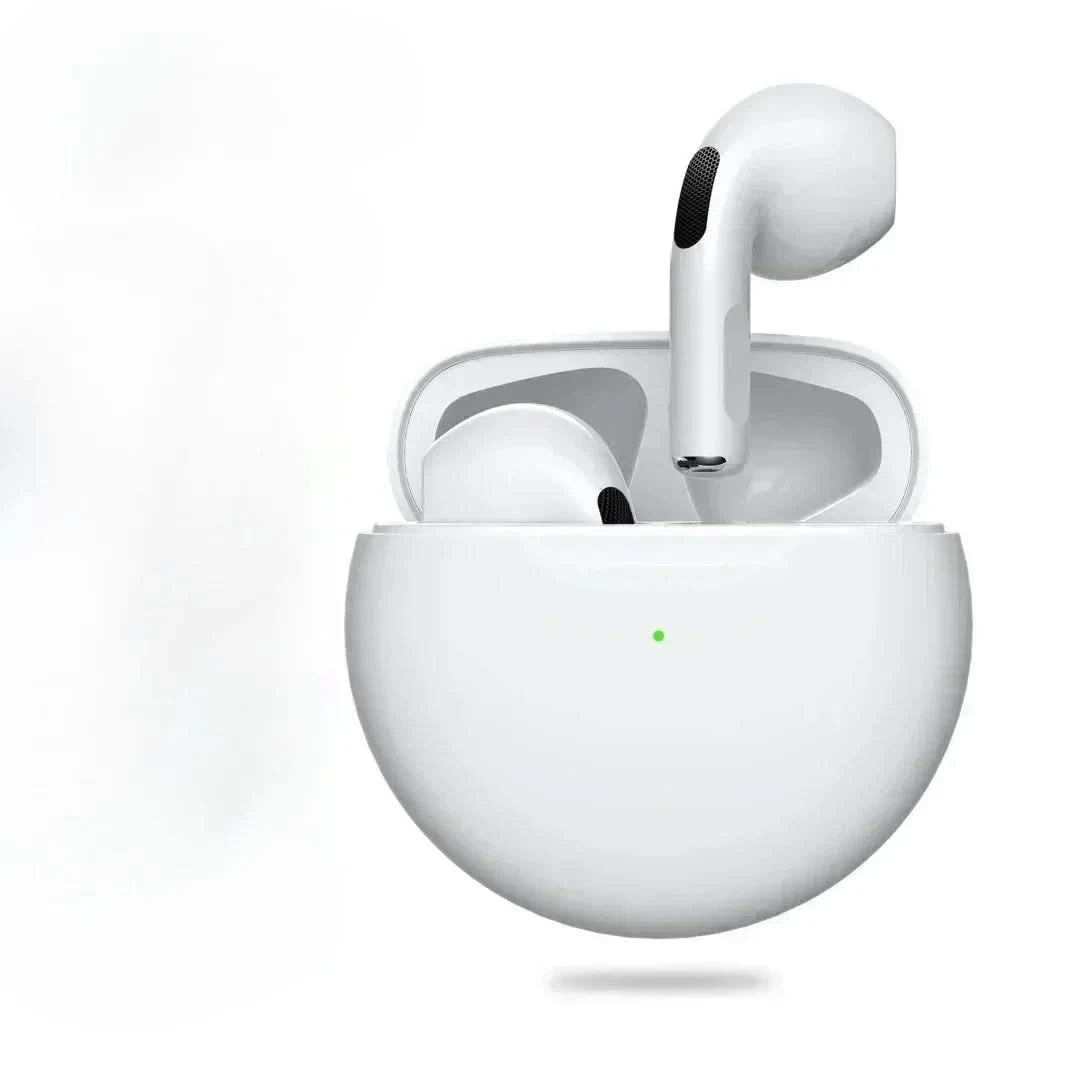 TWS Pro6 Earphone Bluetooth Headphones with Mic 9D Stereo Pro 6 Earbuds for Xiaomi Samsung Android Wireless Bluetooth Headset - M & M Global