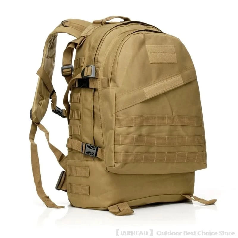 Outdoor Sport Camping Backpack Hiking Trekking School Bag Travel Cycling Walking Large Capacity Rucksack 3D Tactical Backpack - M & M Global