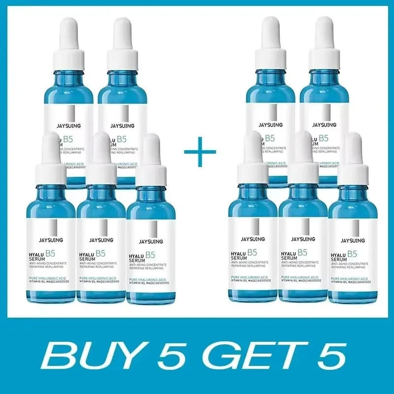 JAYSUING Pure Hyaluronic Acid Facial Serum Anti Wrinkle Aging Face Lift Tightening Reduce Eye Finelines Moisturizing Skin Care - M & M Global