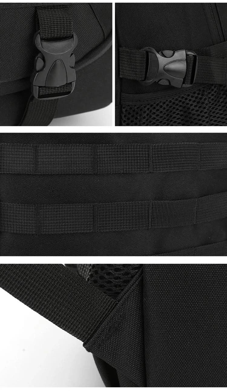 New cross-border outdoor tactical bag, large-capacity backpack, multi-functional leisure travel mountaineering bag, camouflage d - M & M Global