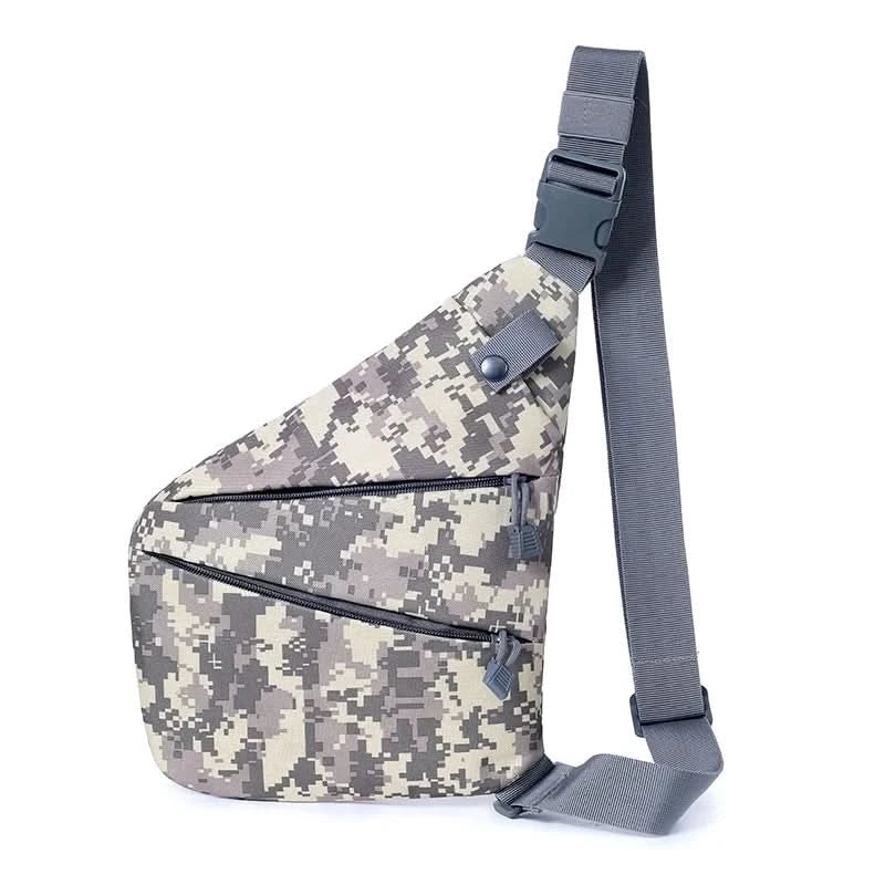 Holster Men's Left Right Nylon Shoulder Bag Anti-theft Bag Chest Bag Hunting Multifunctional Concealed Tactical Storage Gun Bag - M & M Global