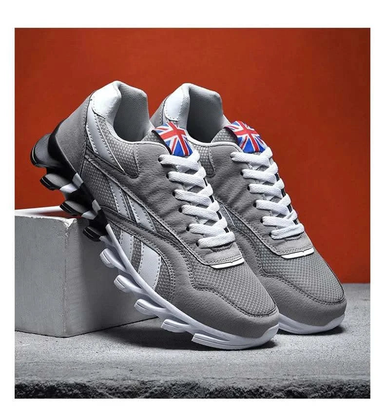 Brand Trend Size 46 47 48 Men's Wear-resistant Cushioning Thick-soled Fitness Sneakers Outdoor Breathable Running Shoes for Men - M & M Global