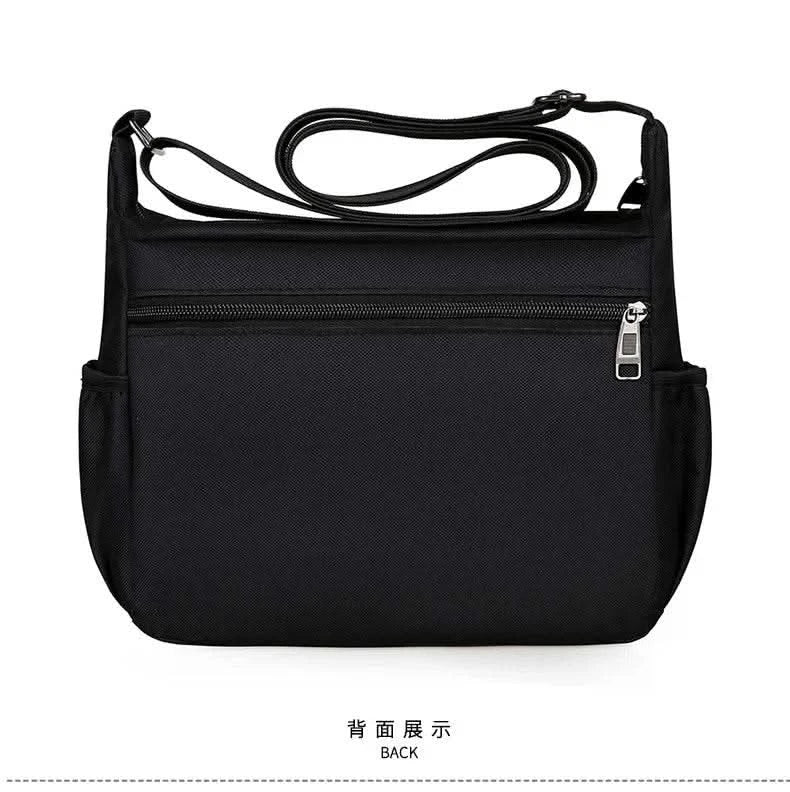 Business Fashion Men's Shoulder Bag Women's Crossbody Bag Large Capacity Multipurpose Travel Bags Tool Bag Oxford Cloth Material - M & M Global