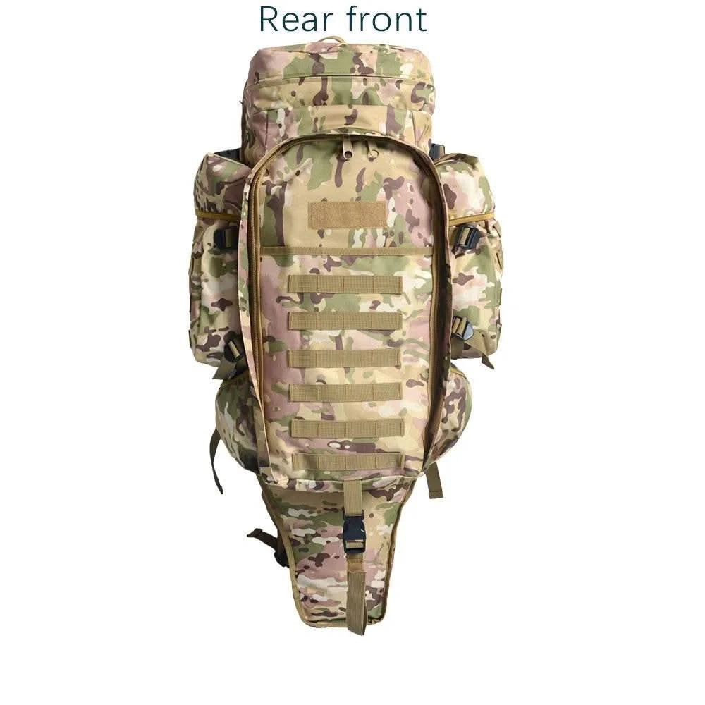 75 liters large capacity combination large backpack multi-functional outdoor sports cycling shoulder recreational hiking tactica - M & M Global