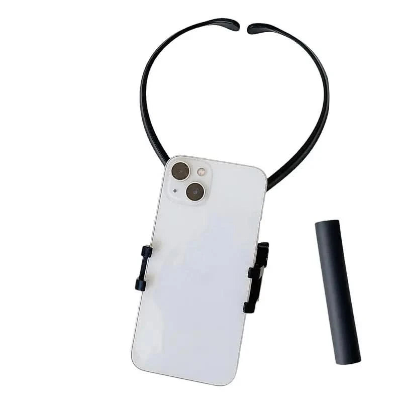 Mobile Neck Stable Mobile Phone Neck Stand Portable Neck Mobile Phone Holder Flexible Around Neck Phone Holder For Bed - M & M Global